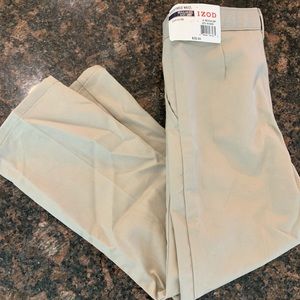 Izod Adjustable Waist Boys Pants (size 6 regular)